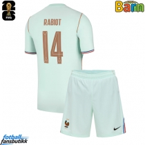 Frankrike Adrien Rabiot #14 Bortedraktsett Barn VM 2026 Kortermet (+ Korte bukser)